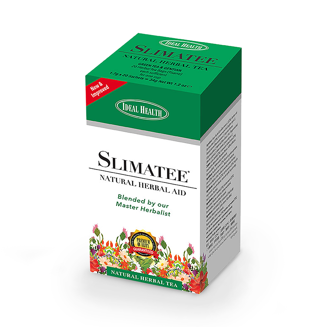 Ideal Health Slimatee Green Tea Gentian 20 Tea Bags
