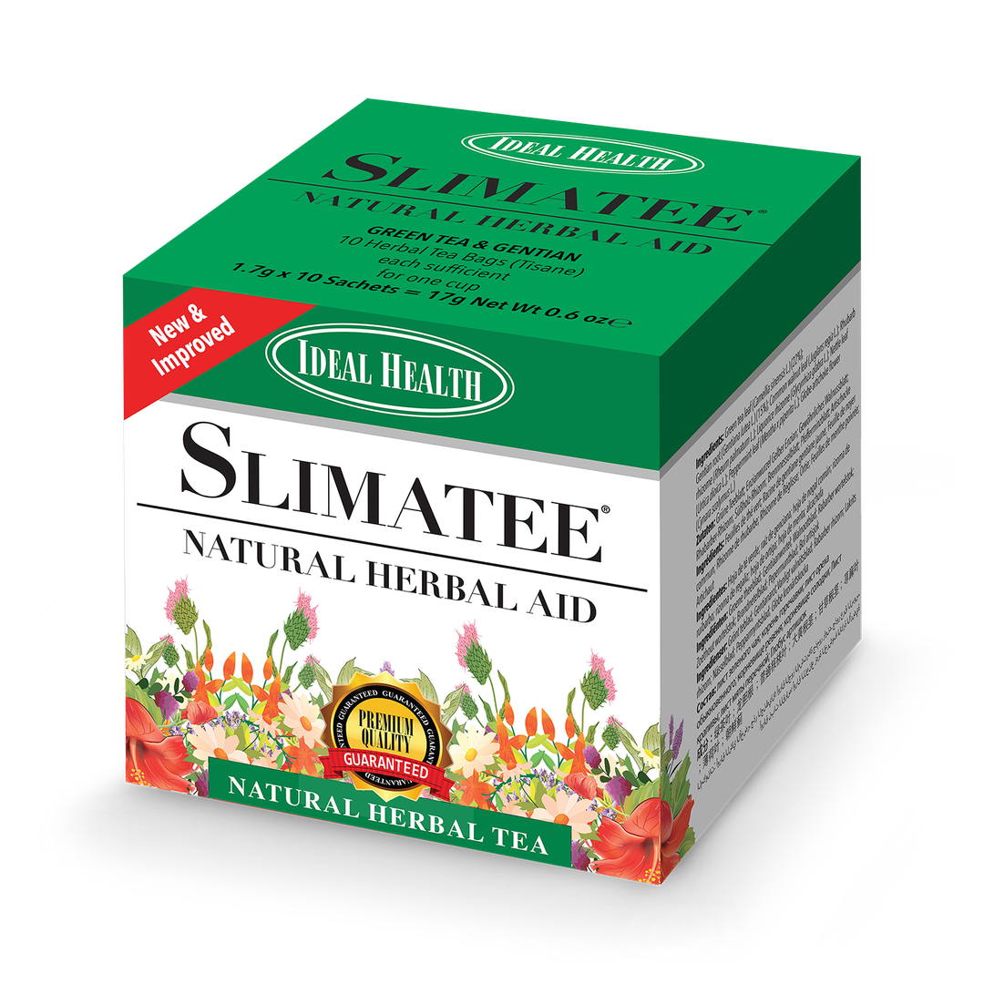 Ideal Health Slimatee Green Tea Gentian 10 Tea Bags