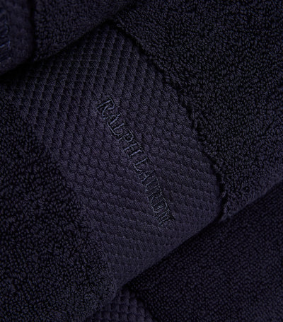 Harrods Egyptian Cotton Bath Towel with Diamond Embroidery, 75cm x 137cm- Buy online at McGrocer