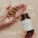 Mindful Extracts Organic Lions Mane Mushroom Extract 60 Vegan Capsules