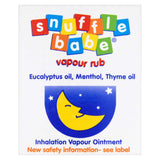 Snufflebabe Vapour Rub 35g Baby Healthcare Boots   