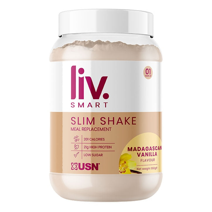 USN Liv.Smart Slim Shake Meal Replacement Chocolate Brownie 550g GOODS Holland&Barrett Vanilla