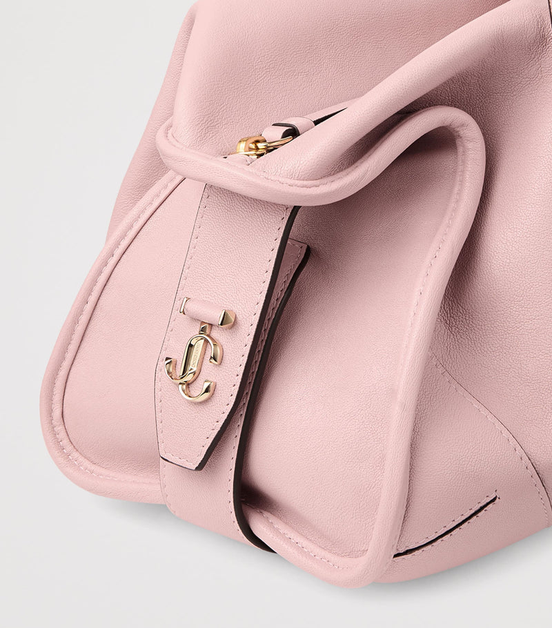 Jimmy Choo medium leather bar holdall bag (British brand)