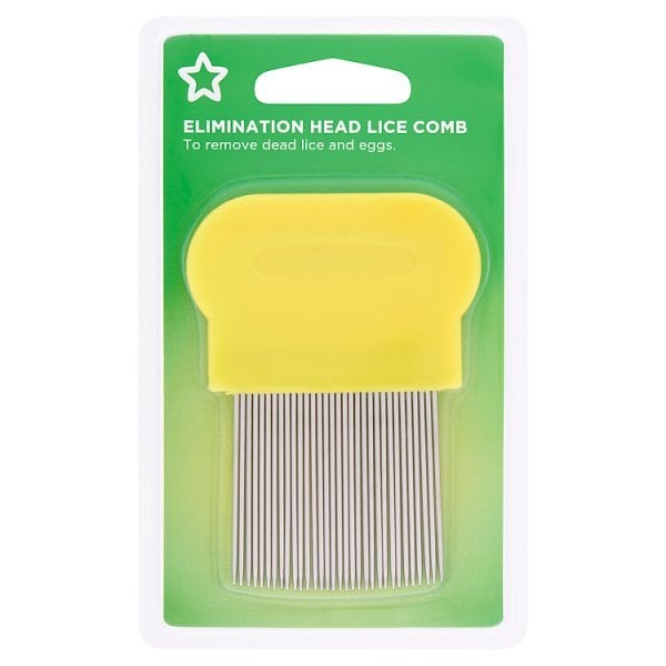 Superdrug Metal Nit and Head Lice Comb GOODS Superdrug   