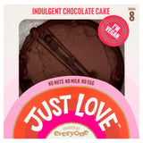 Just Love Food Company Vegan Birthday Celebration Chocolate Cake 458g (Serves 8) GOODS Sainsburys   