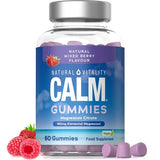Natural Vitality CALM magnesium gummies 60 gummies - British product