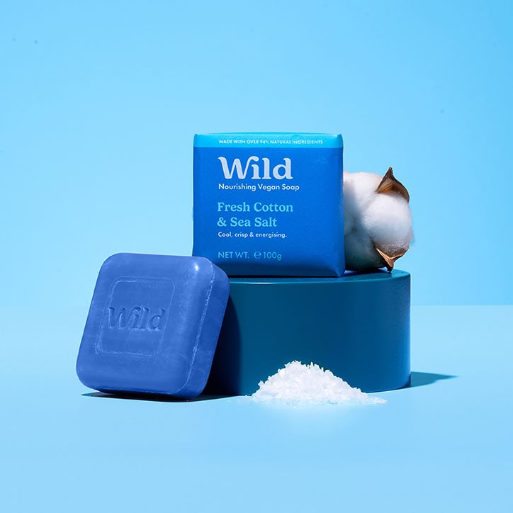 WILD Coconut & Vanilla Soap 100g GOODS Holland&Barrett