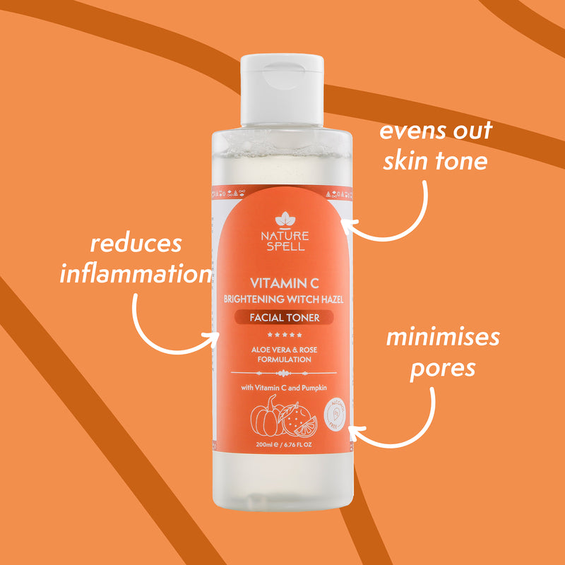 Nature Spell Vitamin C Brightening facial toner 200ml, UK version