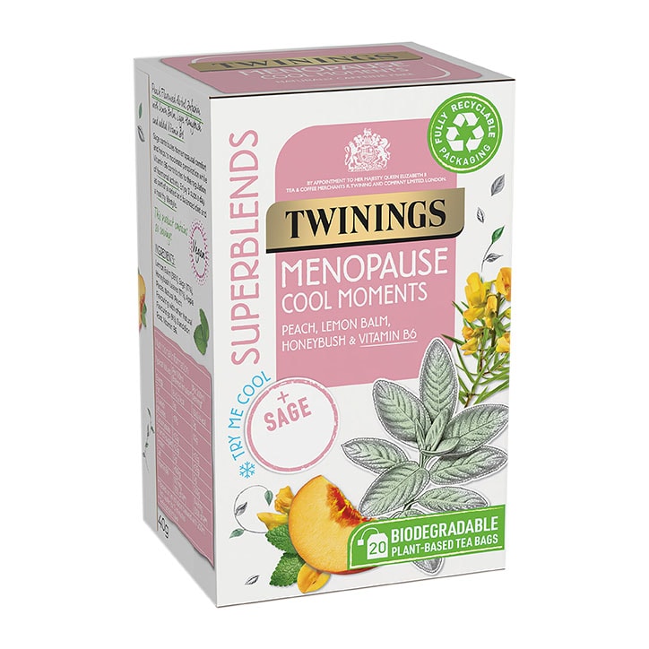 Superblends Menopause Cool Moments 20 Tea Bags GOODS Holland&Barrett