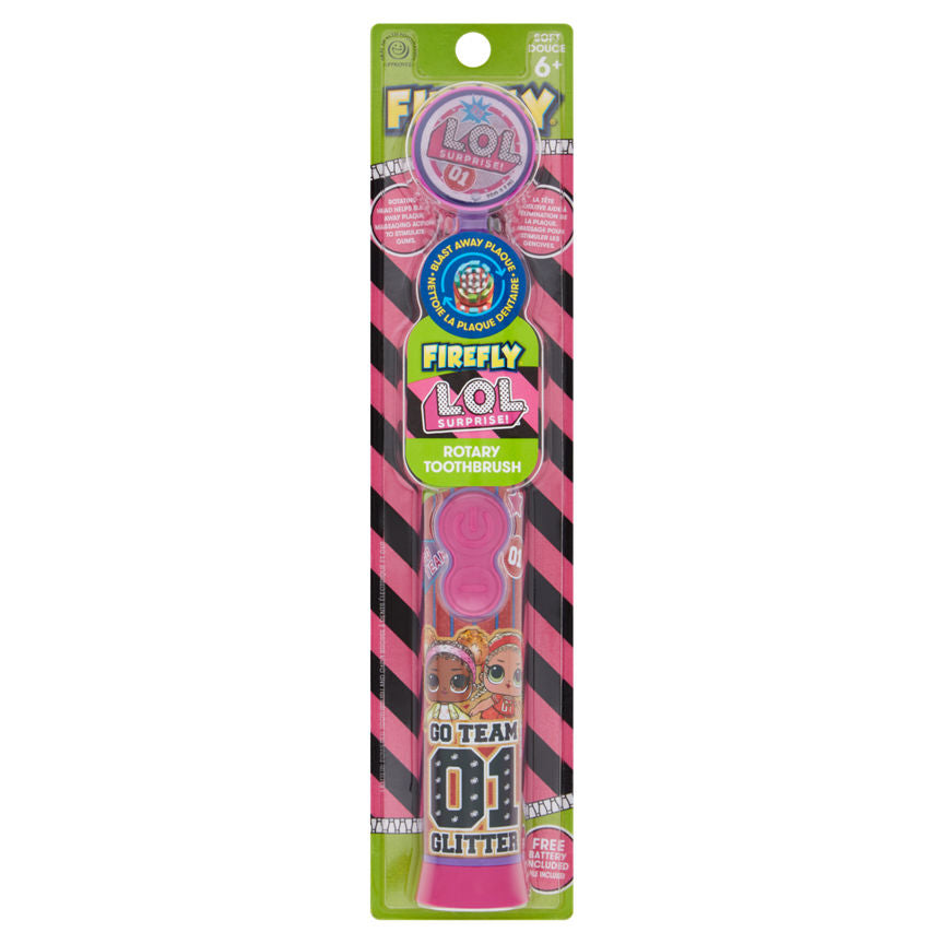 Firefly L.O.L. Surprise! Rotary Toothbrush Soft 6+ GOODS ASDA   