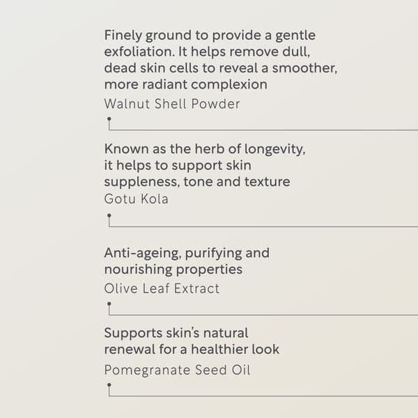 Lucy Bee organic face scrub 50ml, imported from the UK
