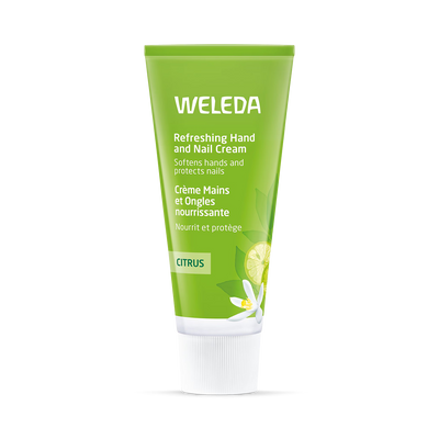Holland & Barrett Weleda Refreshing Hand and Nail Cream Citrus Scent Moisturiser 50ml- Buy online at McGrocer