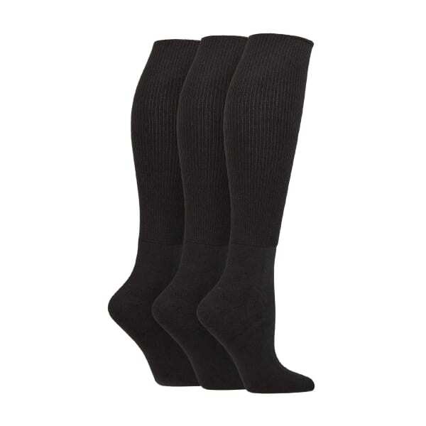 IOMI knee high diabetic bamboo socks 3 pack - British product