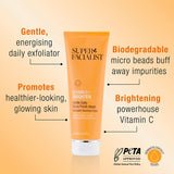 Super Facialist Vitamin C+ Brighten Daily Gentle Micro Polish Wash 125ml GOODS Holland&Barrett