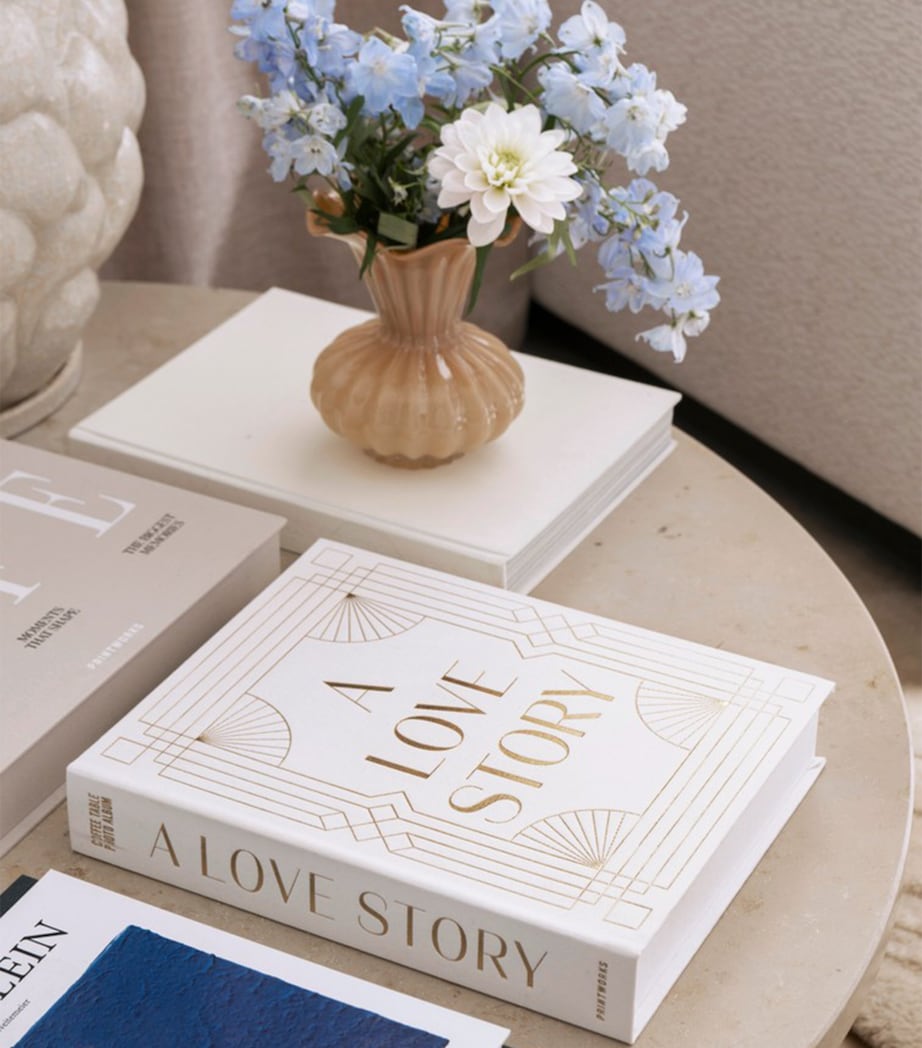 Printworks A Love Story wedding photo album, imported from the UK