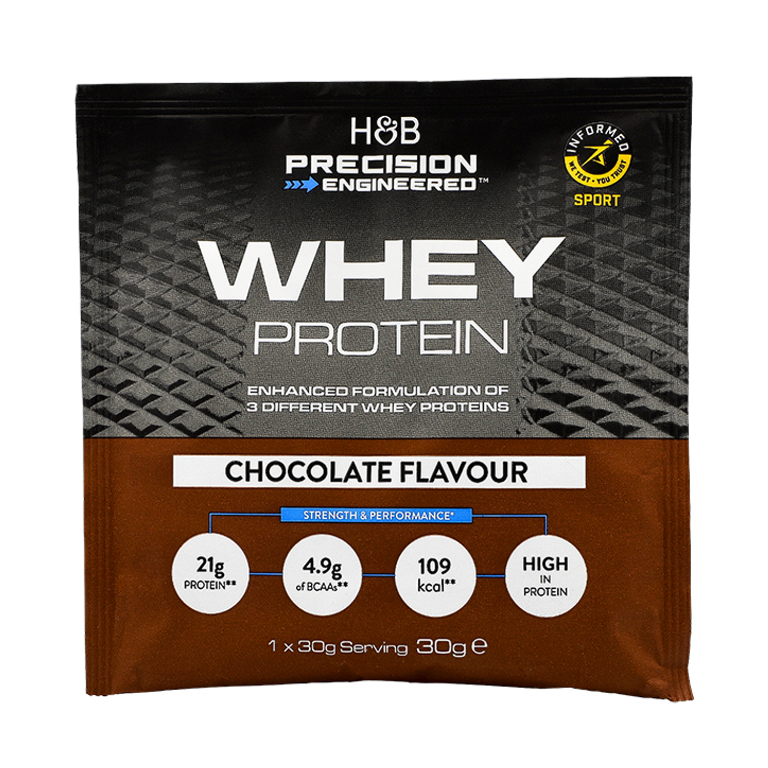 Whey Protein Strawberry Sachet 30g - Chocolate 30 g