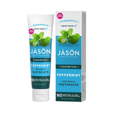 Jason Powersmile Peppermint Fresh Breath Toothpaste Fluoride Free 119g