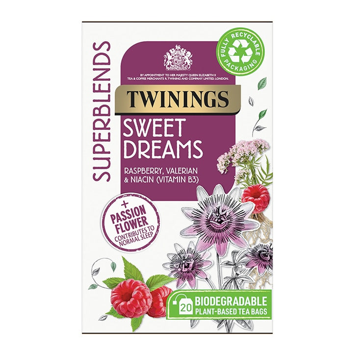 Twinings Superblends Sweet Dreams Tea 20 Tea Bags GOODS Holland&Barrett