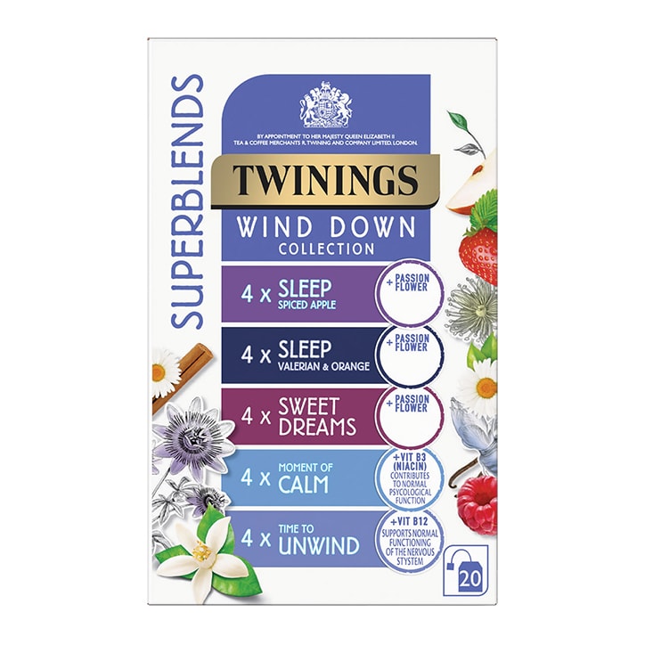 Twinings Superblends Wind Down Tea Collection 20 Tea Bags GOODS Holland&Barrett