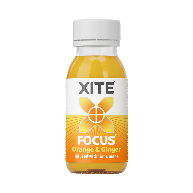 Xite Zen (Reishi & Cherry) Shot 60ml - Focus (Lion's Mane, Orange & Ginger)