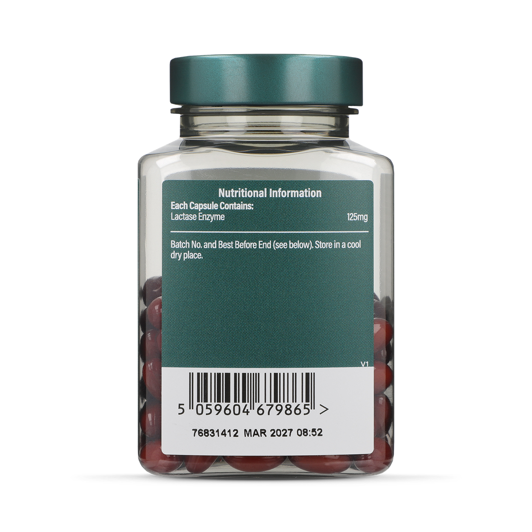 Holland Barrett Lactase Enzyme 125mg 120 Capsules