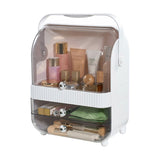 Livingandhome makeup organiser with two PET drawers - British brand