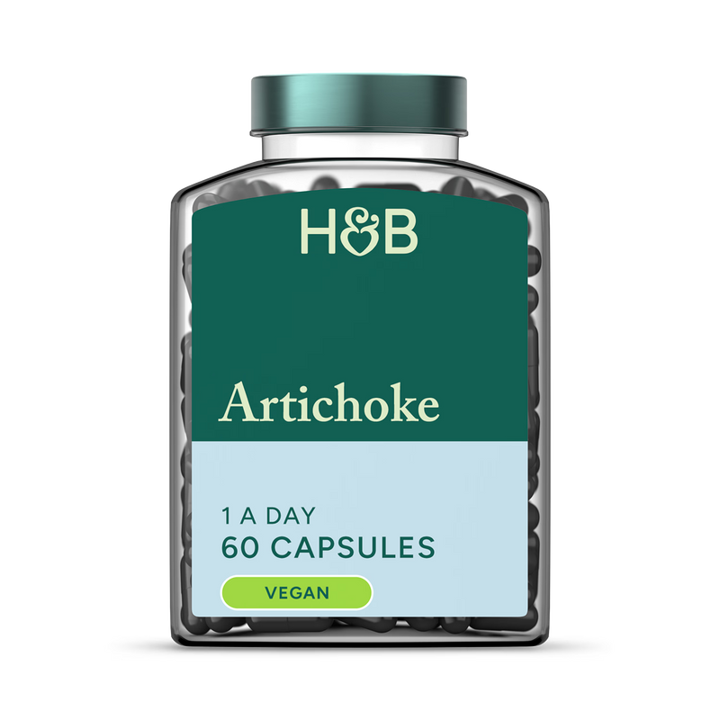 Holland & Barrett artichoke extract capsules 60 pack, UK version