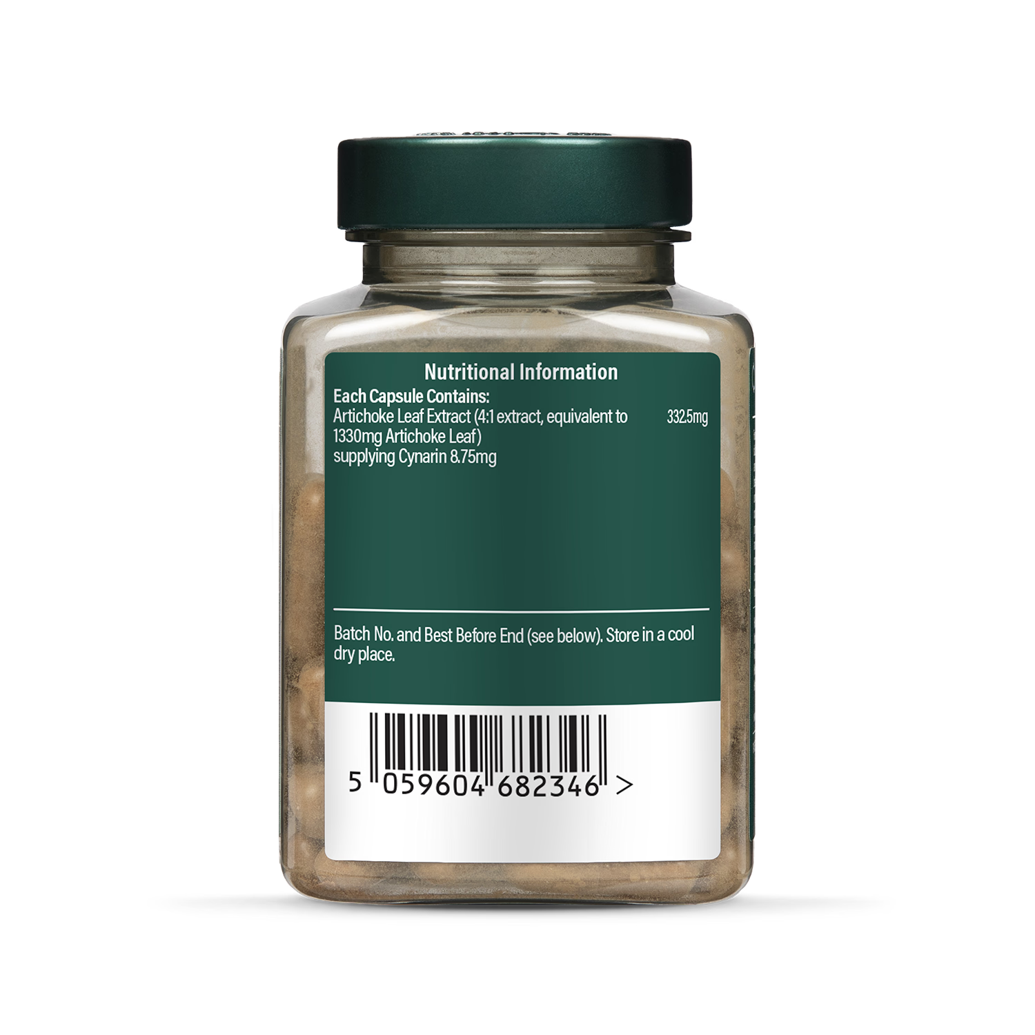 Holland & Barrett artichoke extract capsules 60 pack, UK version