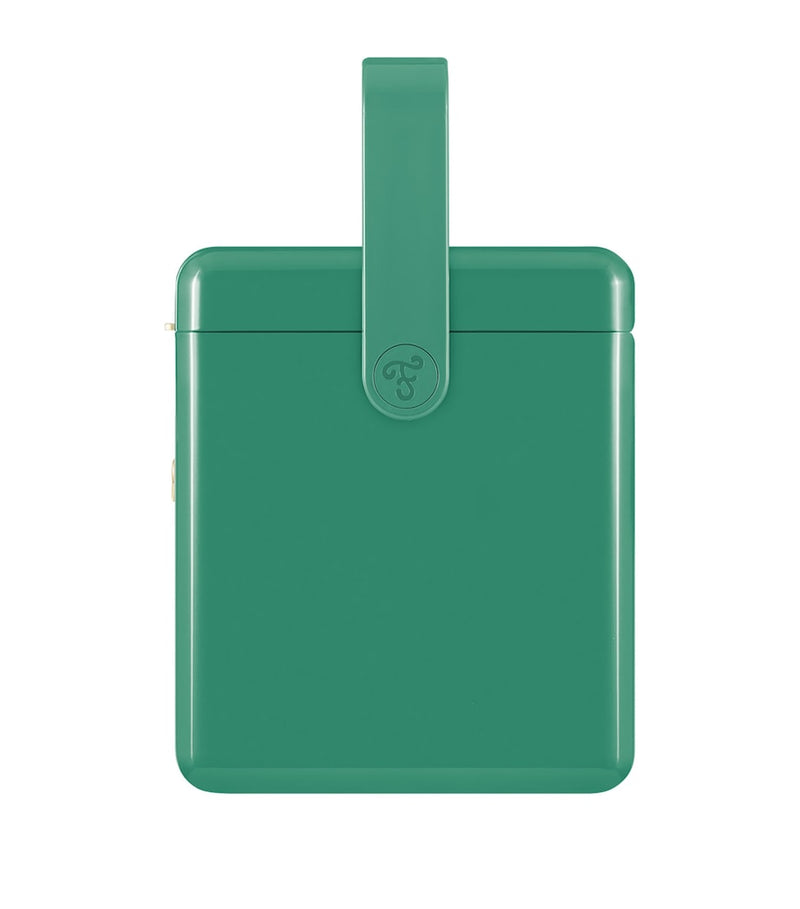 Fieldbar mini bar cooler box with leather sling 4L - British product