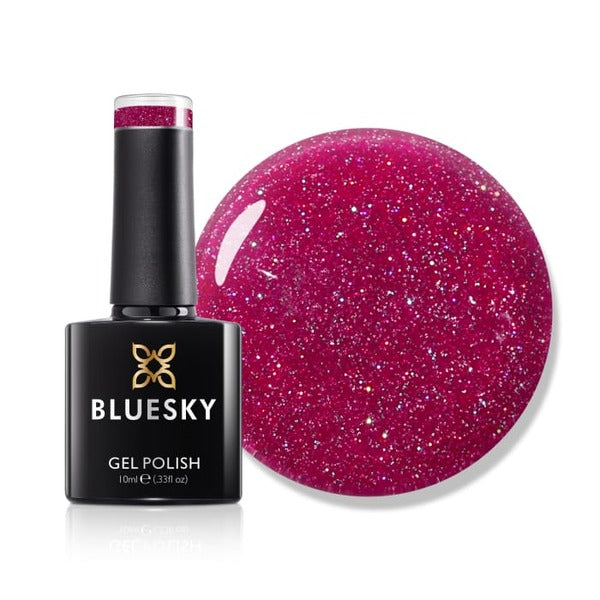 Bluesky Gel Polish Viva Magenta shade - British product