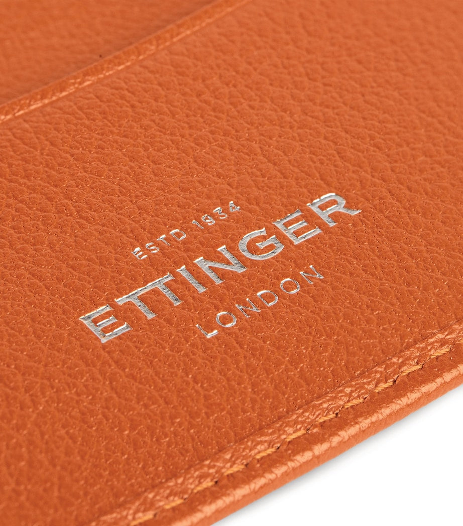Ettinger Capra bifold wallet with Art Deco curves, UK version