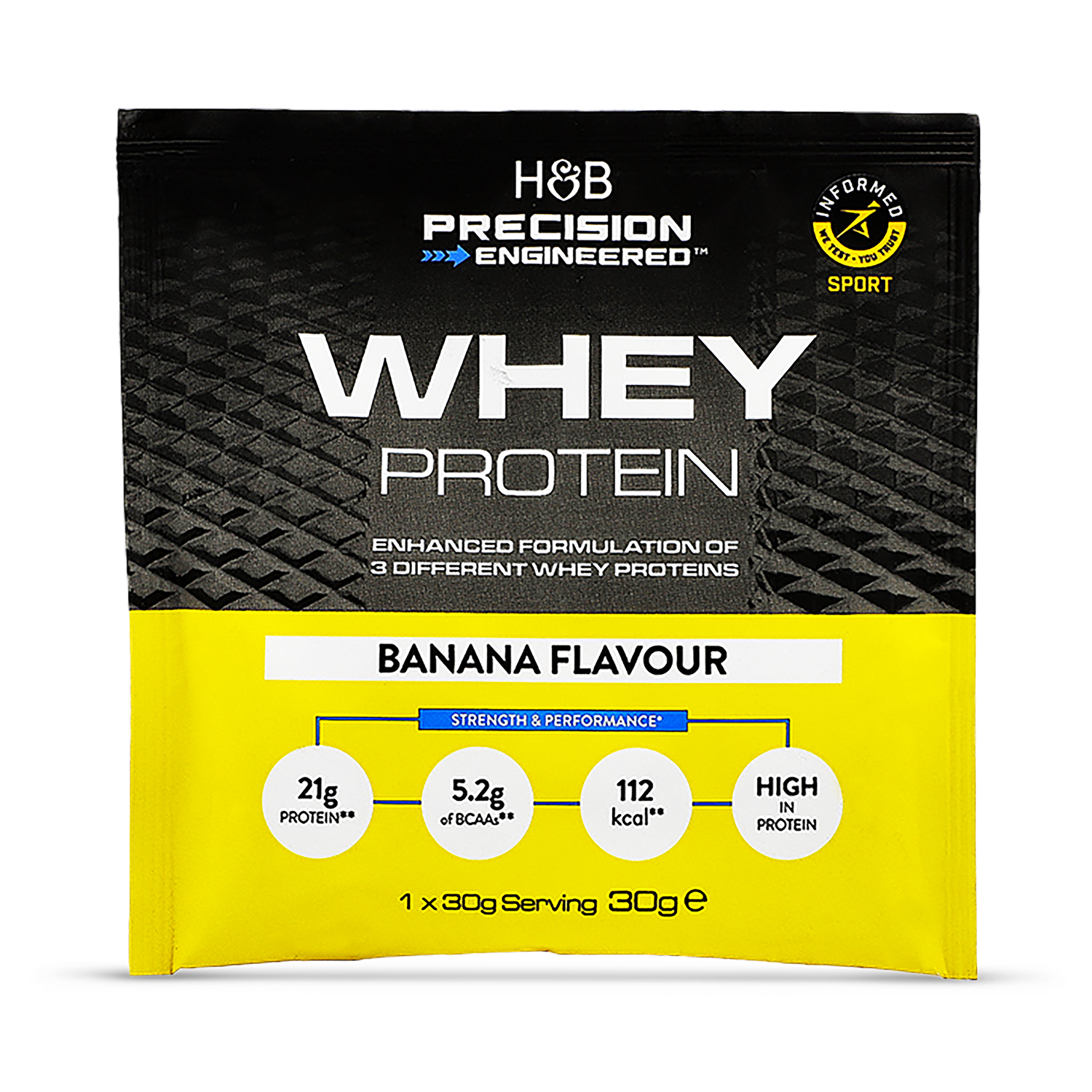 Whey Protein Strawberry Sachet 30g