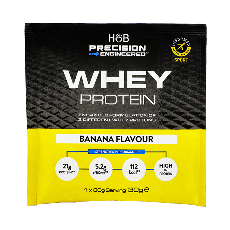 Whey Protein Strawberry Sachet 30g - Banana 30 g