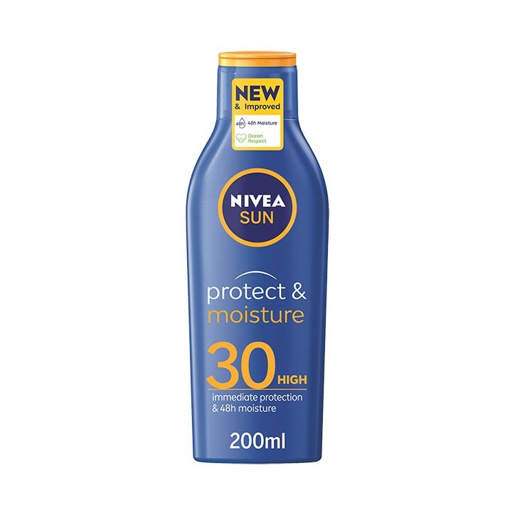 Nivea Sun Protect & Moisture Sun Cream Lotion SPF 30 200ml