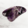White Lotus Beauty amethyst gua sha facial tool, UK version