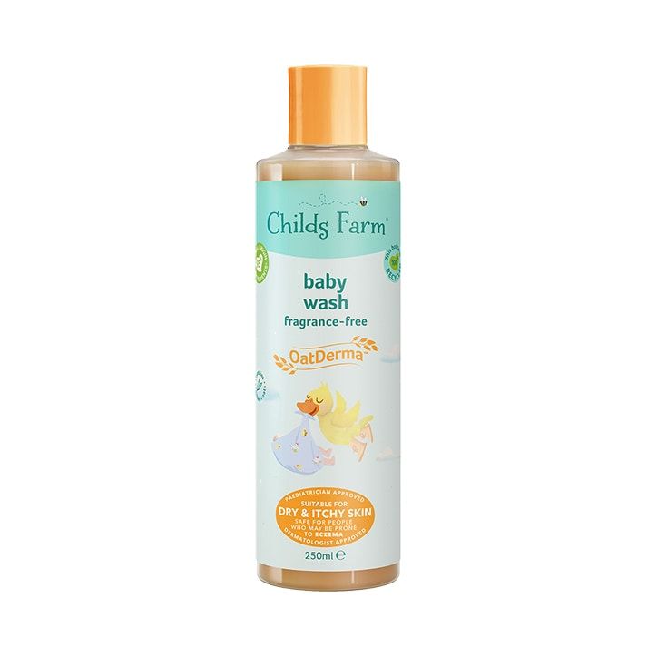 Childs Farm OatDerma Baby Wash Fragrance-Free 250ml GOODS Holland&Barrett