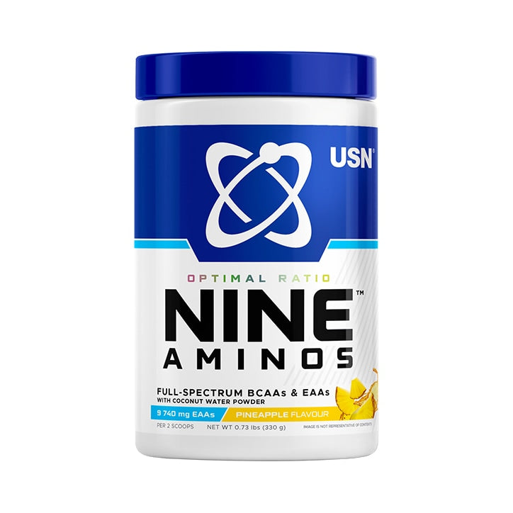 USN Nine Aminos Pineapple 330g GOODS Holland&Barrett Pineapple