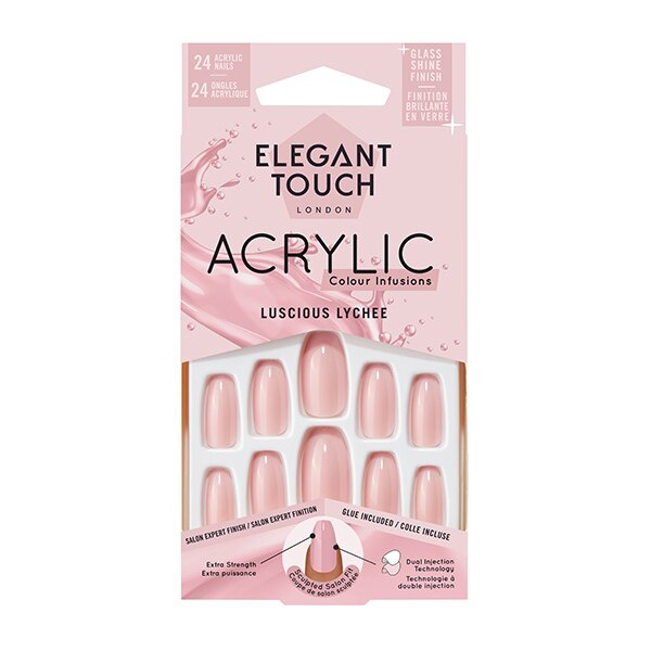 Elegant Touch Colour Acrylic - Luscious Lychee GOODS Superdrug   