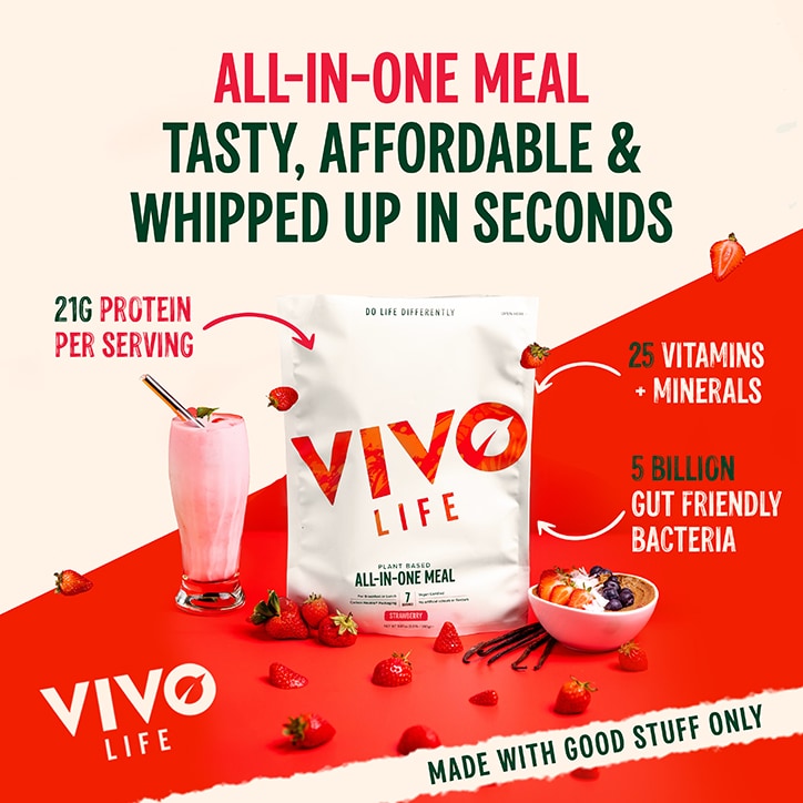 VIVO Life Plant Based All-in One Meal Madagascan Vanilla 280g GOODS Holland&Barrett