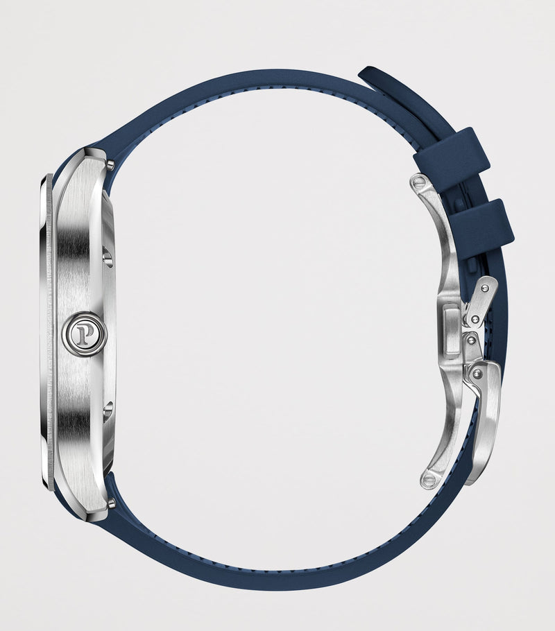 Piaget Polo Date watch 42mm blue dial stainless steel - British product