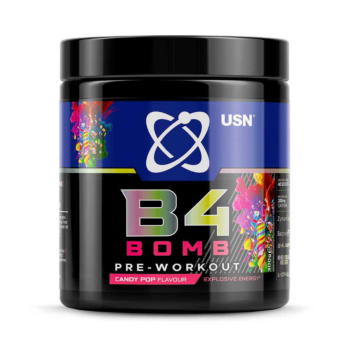 USN B4 Bomb Pre-Workout Hawaiian Pump 300 جرام