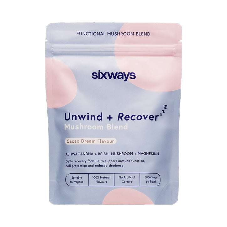 Sixways Unwind + Recover Mushroom Blend 150g GOODS Holland&Barrett   