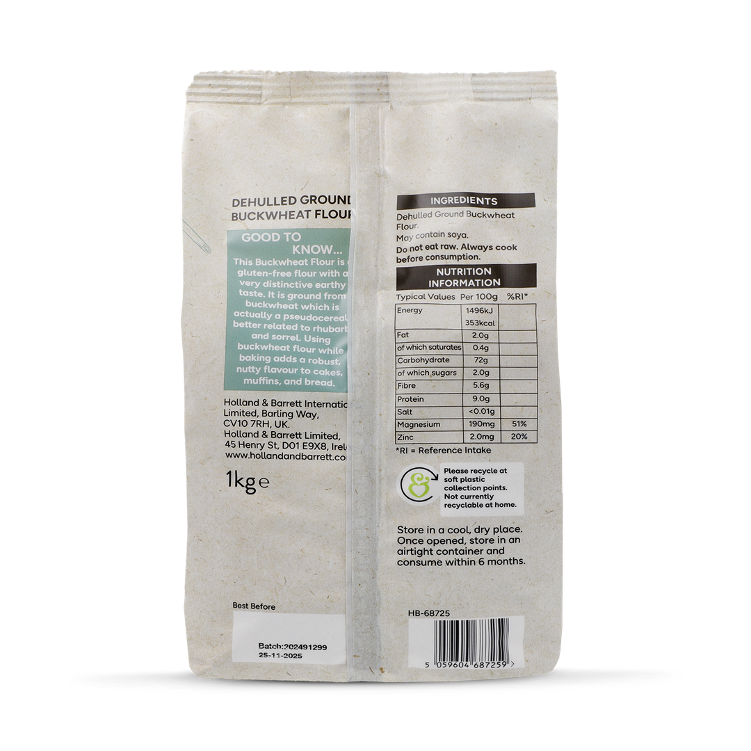Holland Barrett Buchweizenmehl 1kg