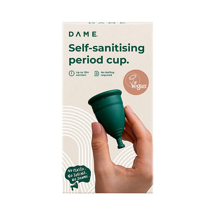 DAME Self-Sanitising Period Cup Size Medium GOODS Holland&Barrett   