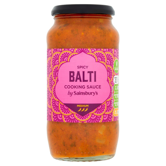 Sainsbury's Balti Curry Cooking Sauce 500g Indian Sainsburys   
