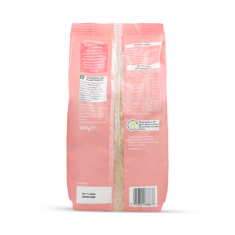 Holland Barrett Wheatgerm 500g