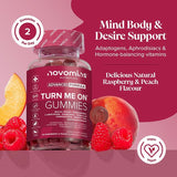 Novomins Libido Strawberry Flavour 60 Gummies GOODS Holland&Barrett