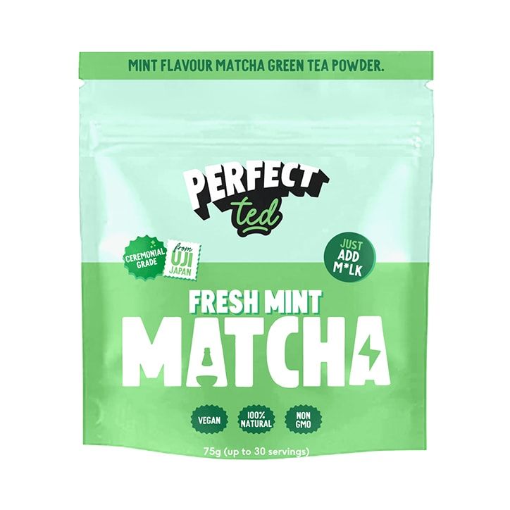 PerfectTed Creamy Chocolate Matcha Tea Powder 75g GOODS Holland&Barrett Fresh Mint