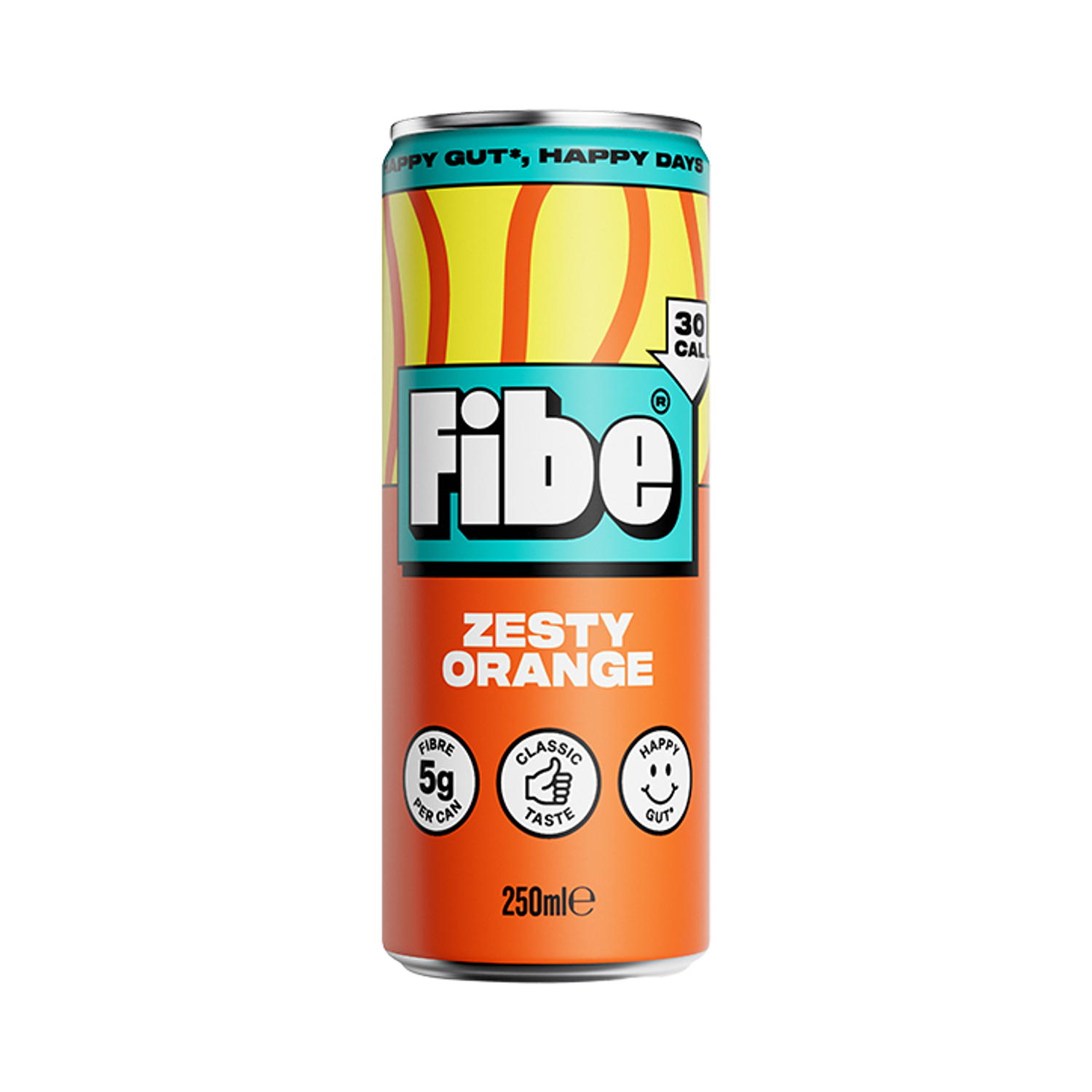 Fibe Soda Lush Limeonade Drink 250ml - Zesty Orange