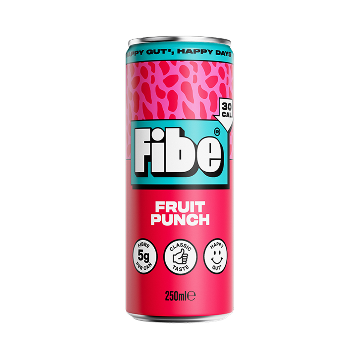 Fibe Soda Lush Limeonade Drink 250ml - Fruit Punch